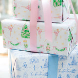 Pearly Gates Designs - Winter Wonderland Toile Wrapping Paper