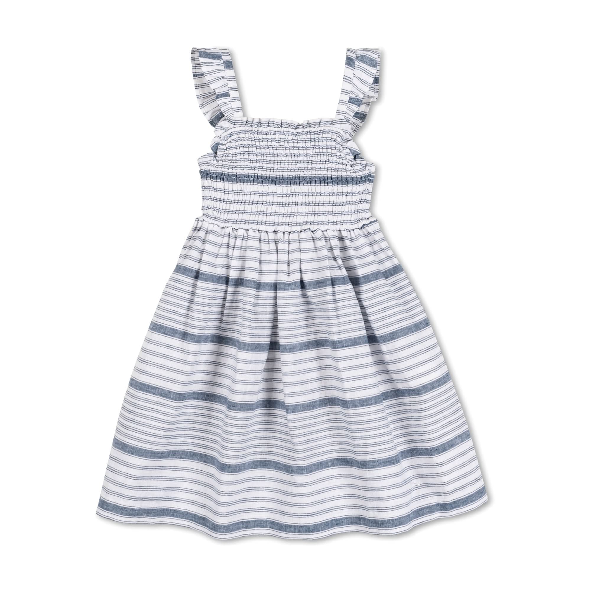 Hope and Henry - Smocked Flutter Dress