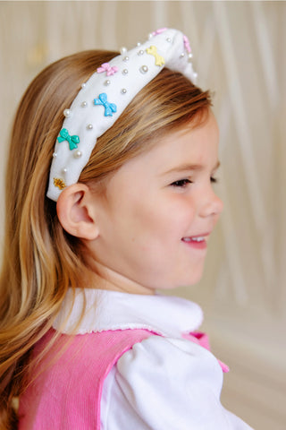 TBBC X LELE Pearl Kids Knotted Headband