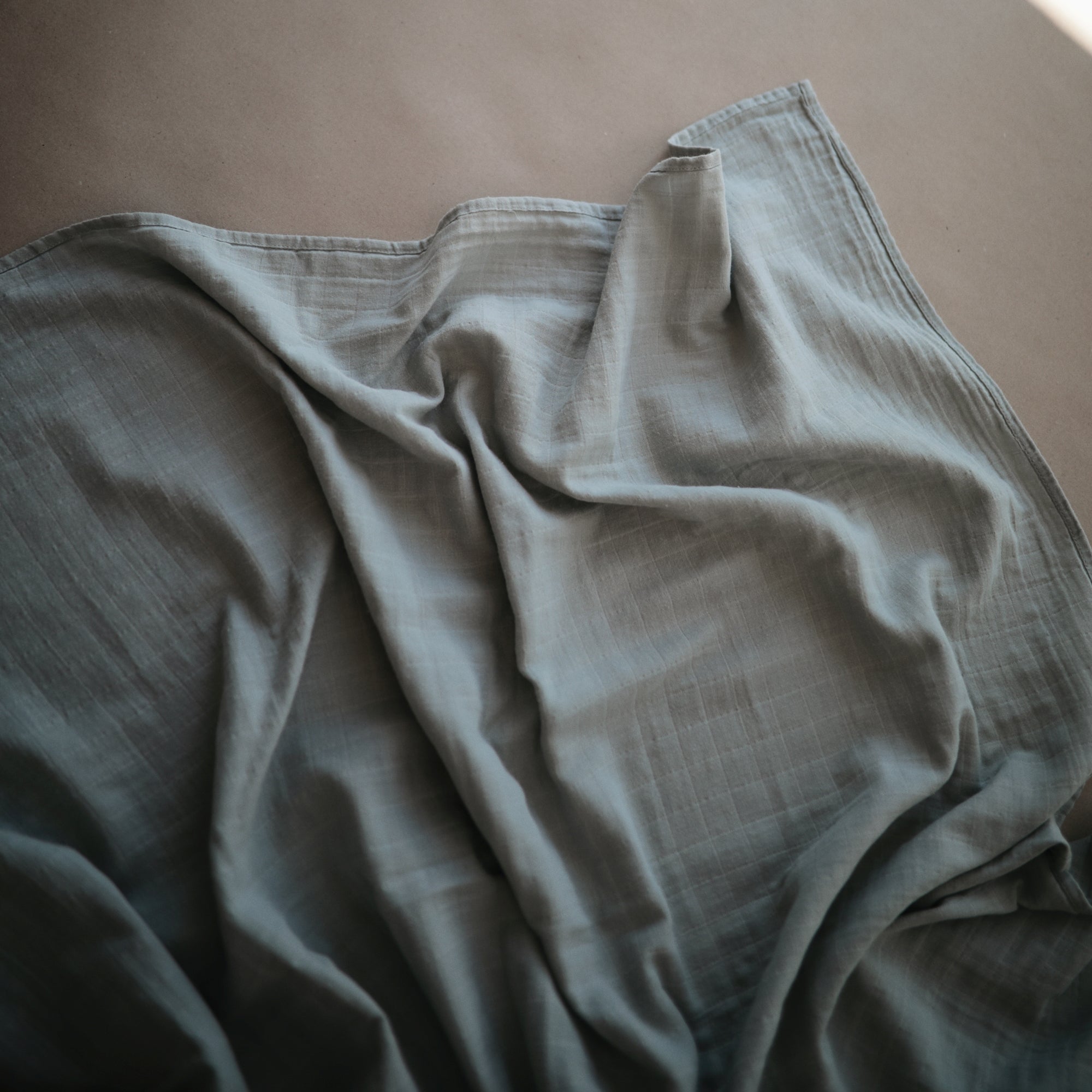 Image of Organic Cotton Muslin Swaddle Blanket
