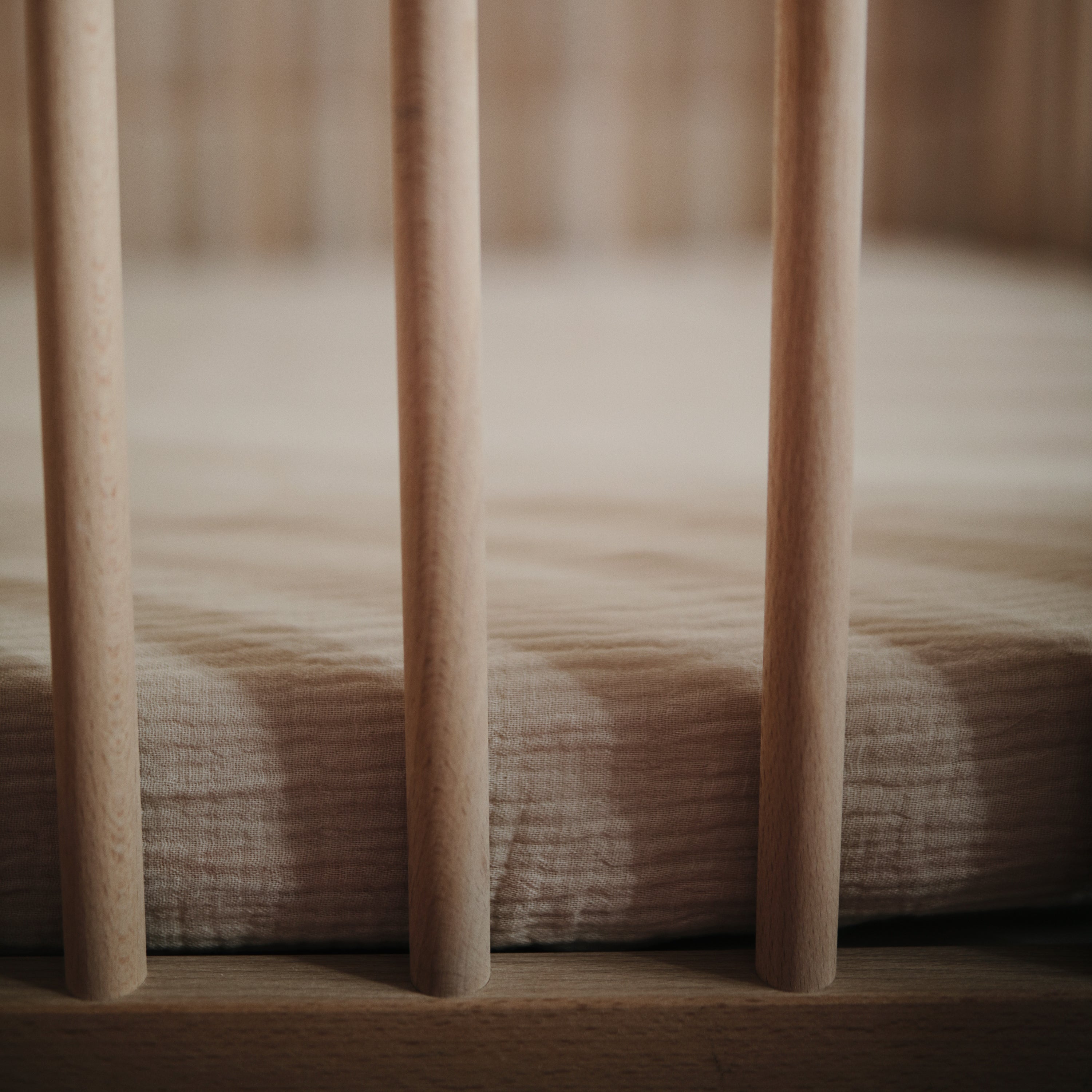 Image of Extra Soft Bassinet Muslin Crib Sheet