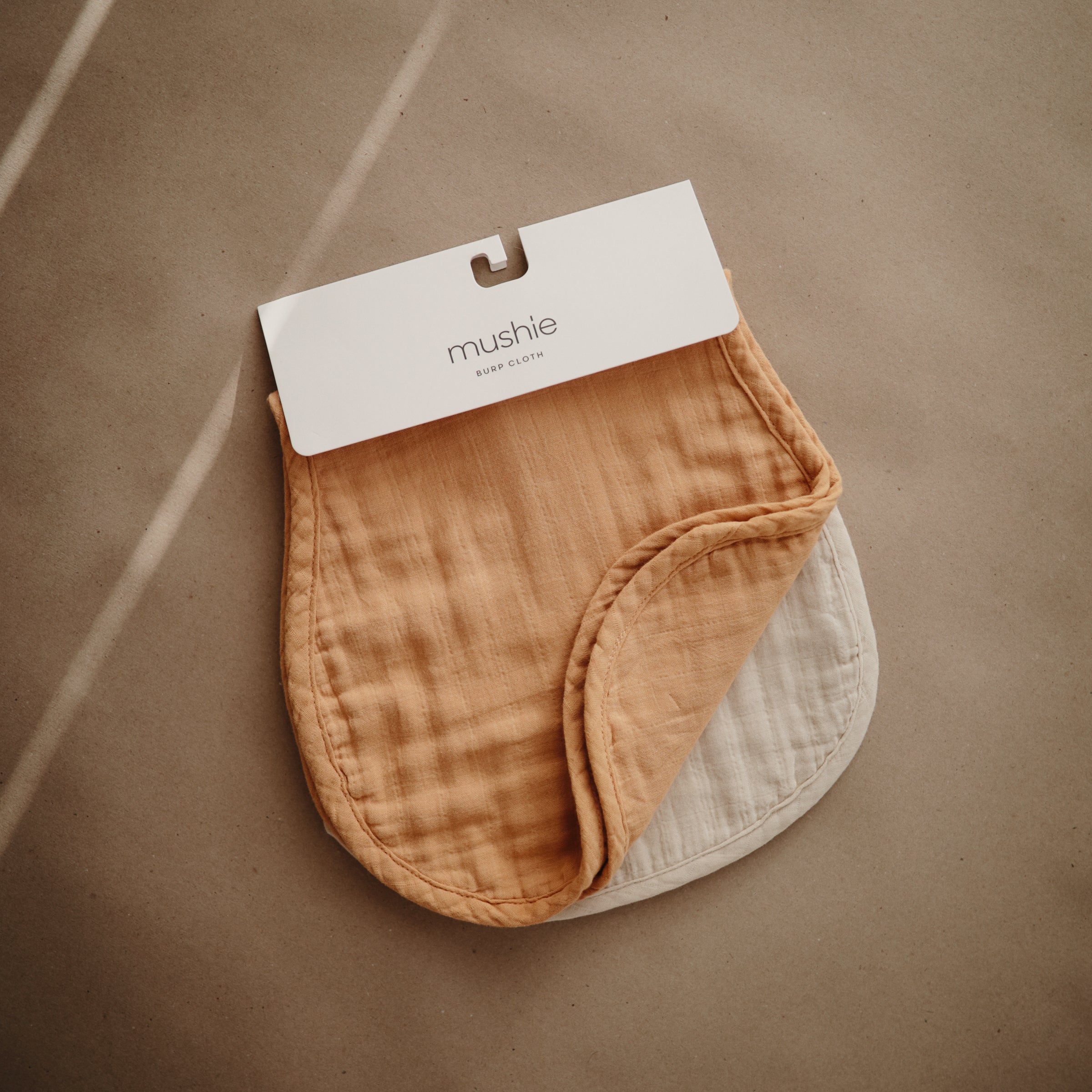 Image of Organic Cotton Muslin Burp Cloth 2-Pack