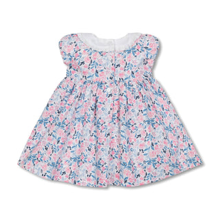 Hope and Henry - Linen Ruffle Collar Dress