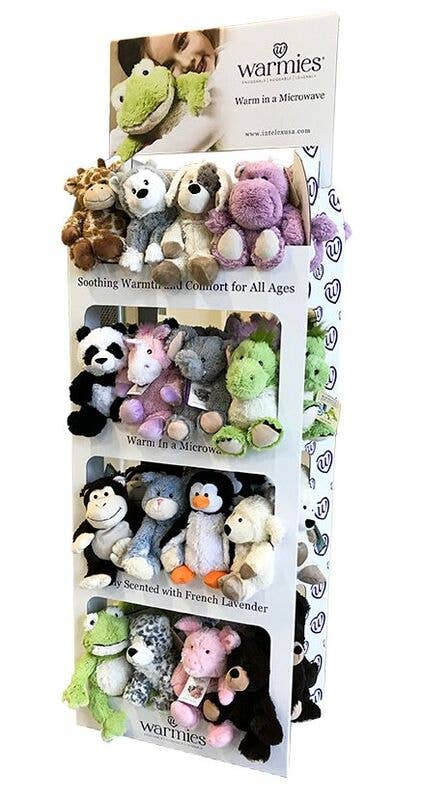 Warmies - Plush Toys - Lavender - Gifts - Christmas 2025 - Cardboard Floor Display