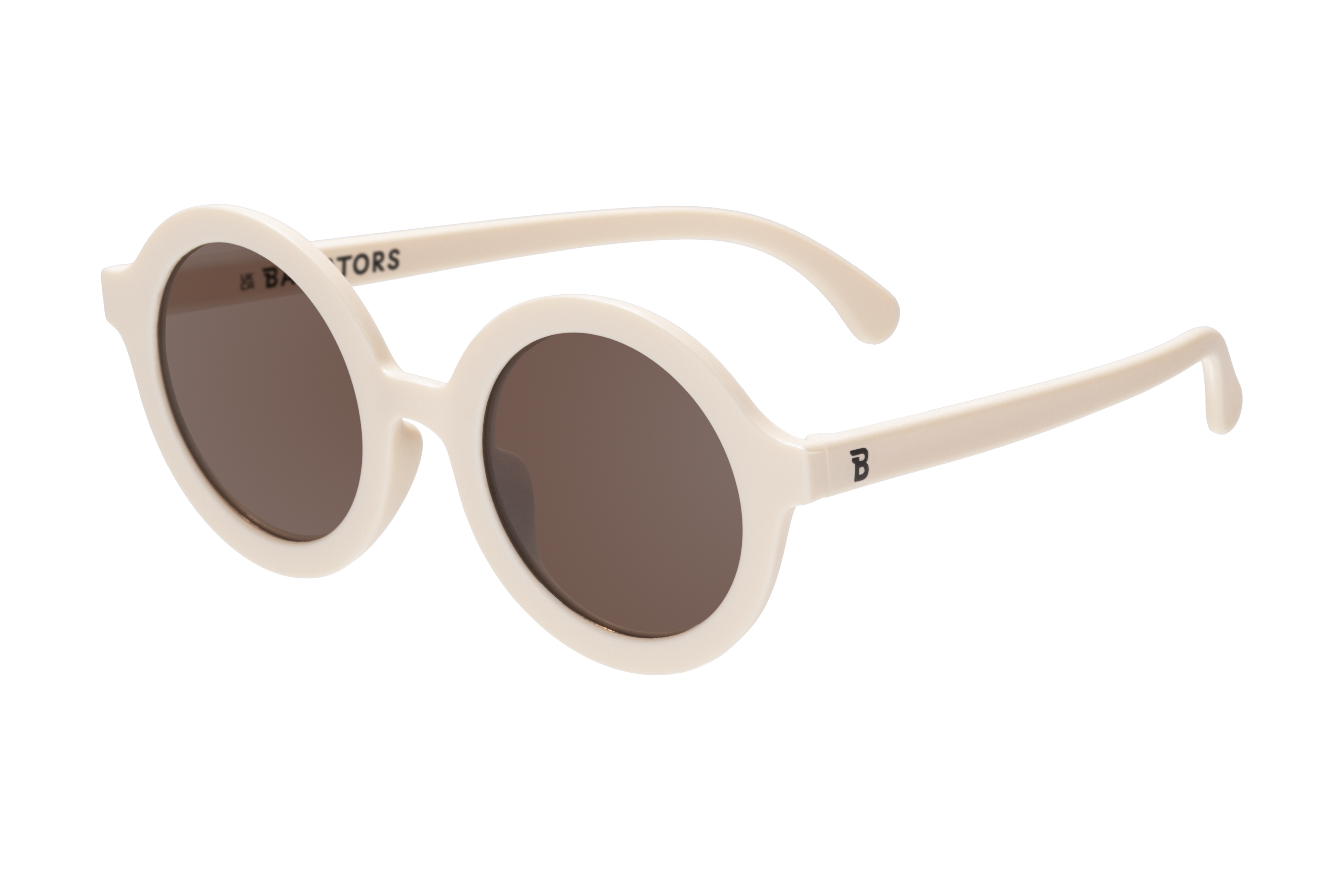 Image of Babiators - Sweet Cream Euro Round Kids Sunglasses with Amber Lens