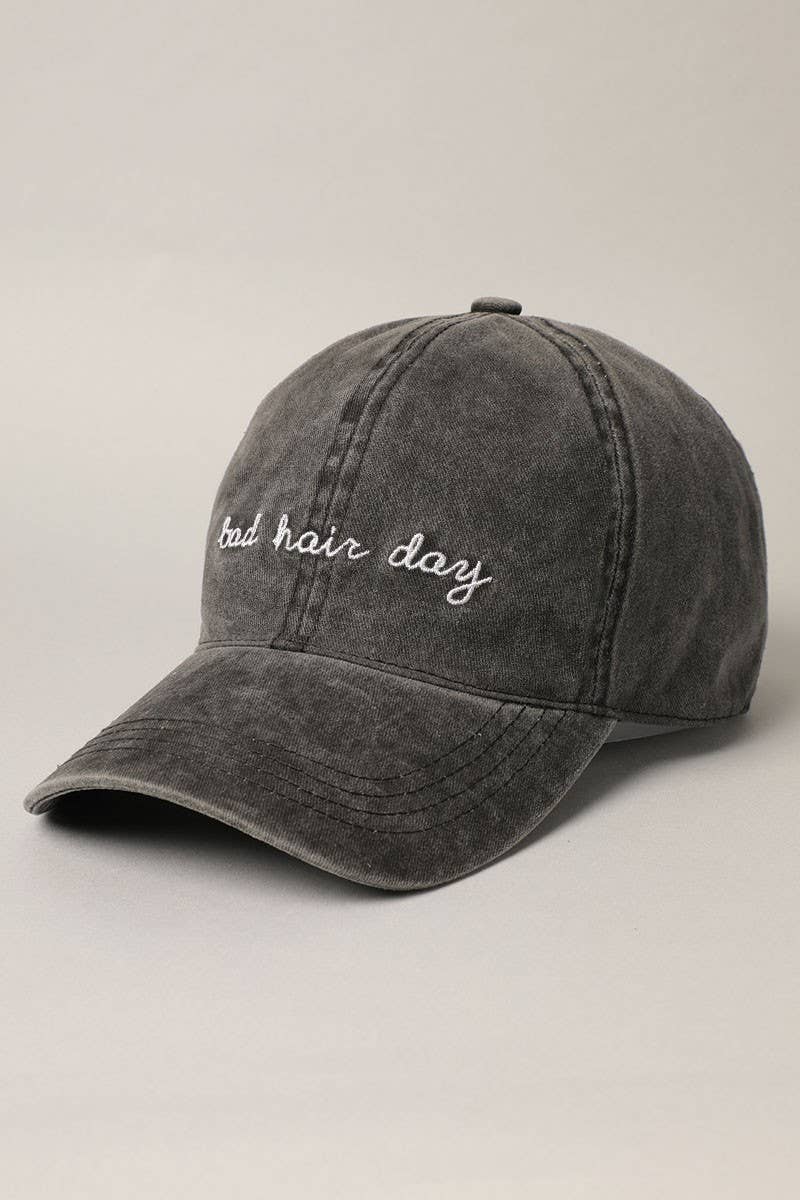 Image of BAD HAIR DAY Baseball Cap