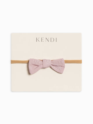 Eyelet Dainty Bow