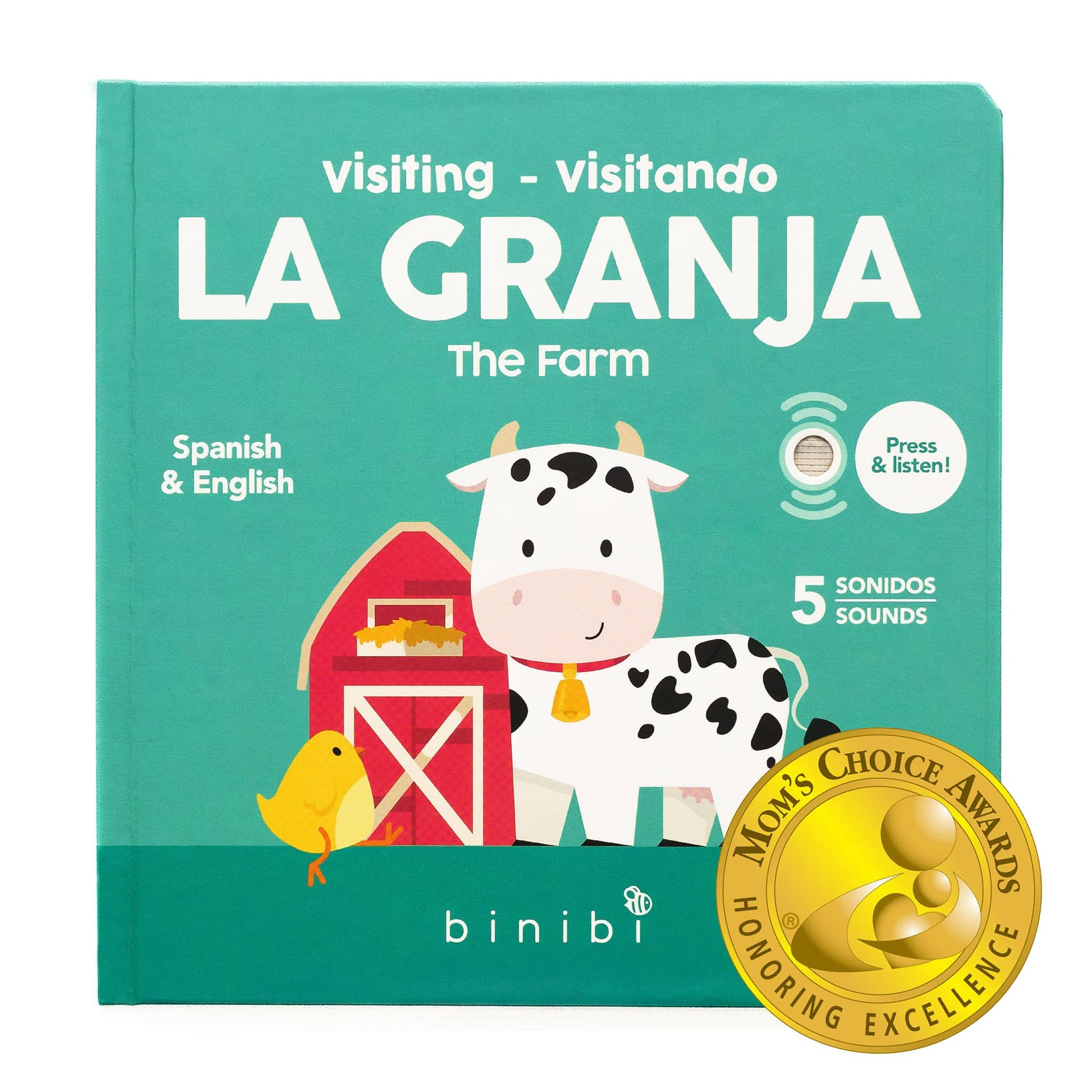 Bilingual Sound Book: Farm Animal Sounds