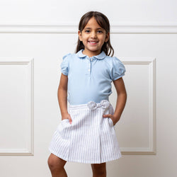 Image of Hope and Henry - Organic Puff Sleeve Polo