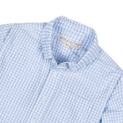Hope and Henry - Organic Seersucker Shirt