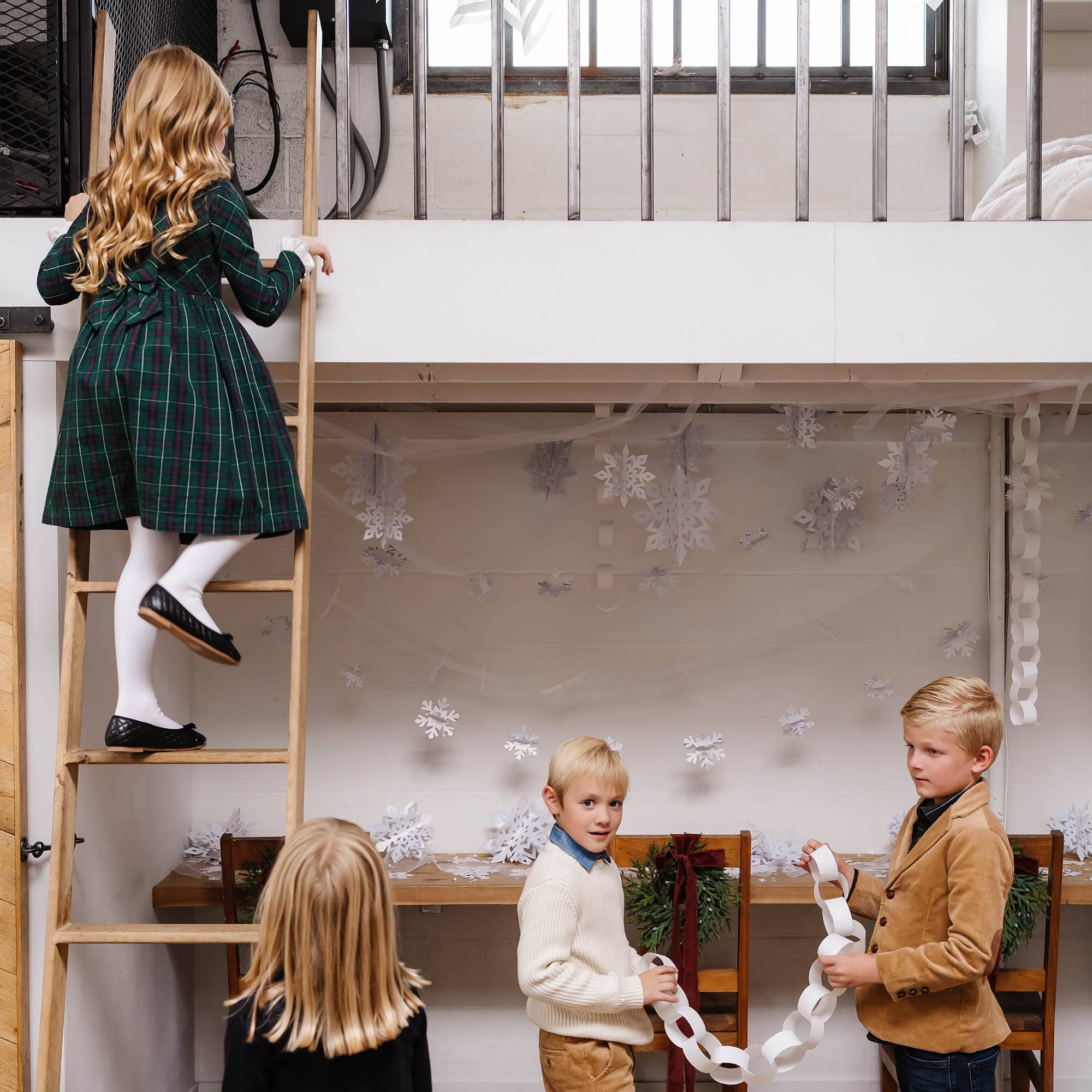 Image of Organic Ruffle Cuff Party Dress