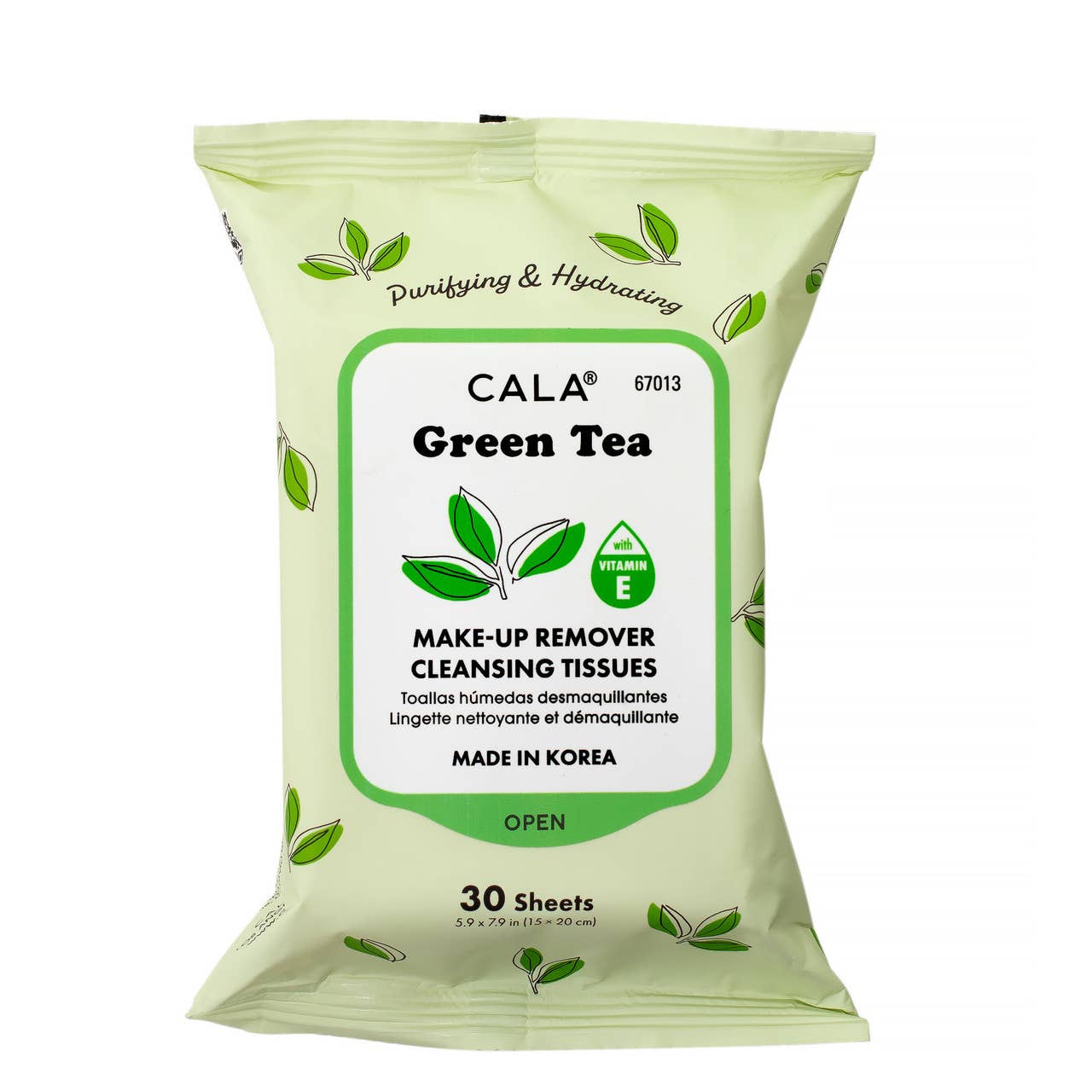 Image of Cala Makeup Remover Wipes Tissue Cleanser