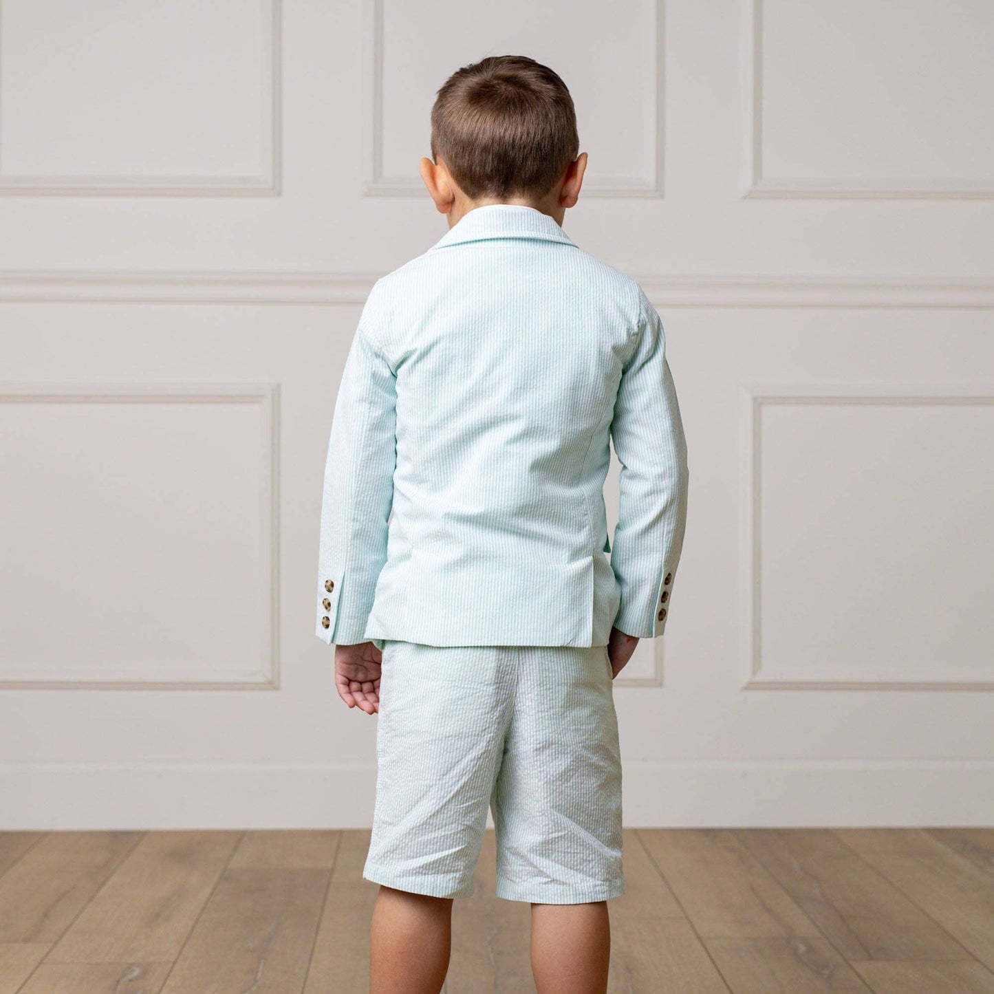Hope and Henry - Organic Seersucker Short