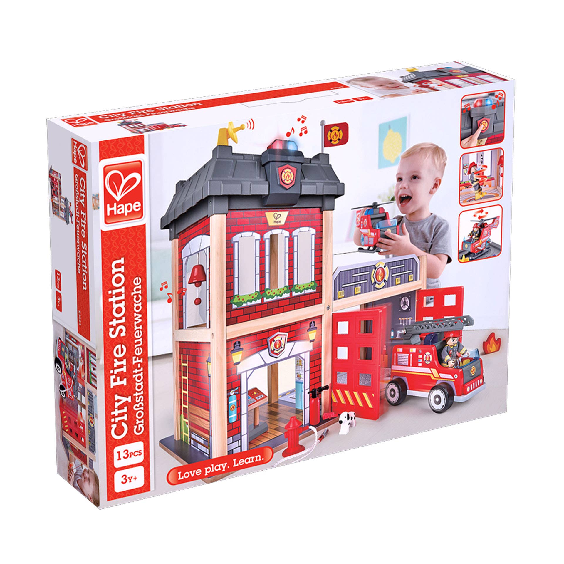 Fire Station-Wooden Playset
