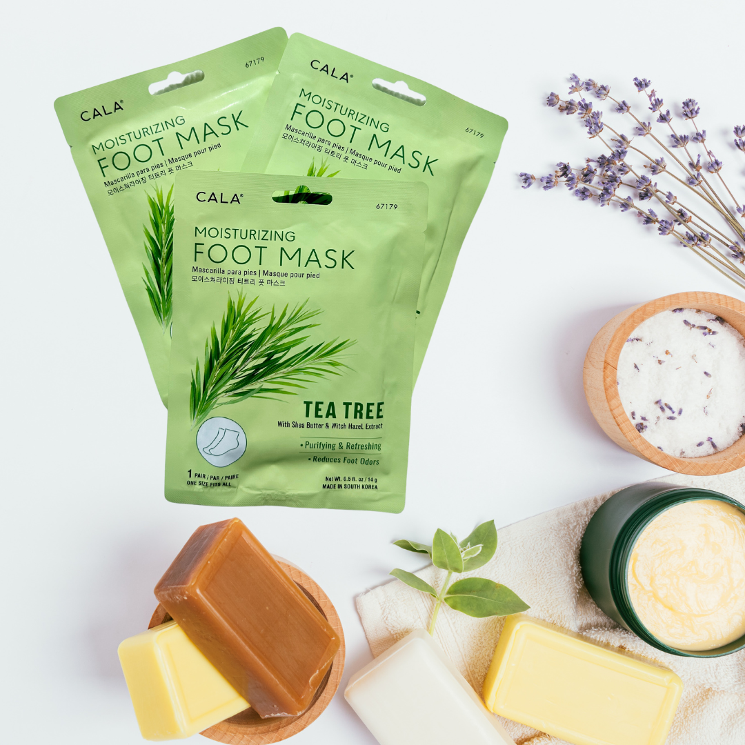 CALA Tea Tree and Lavender Foot Mask Treatment