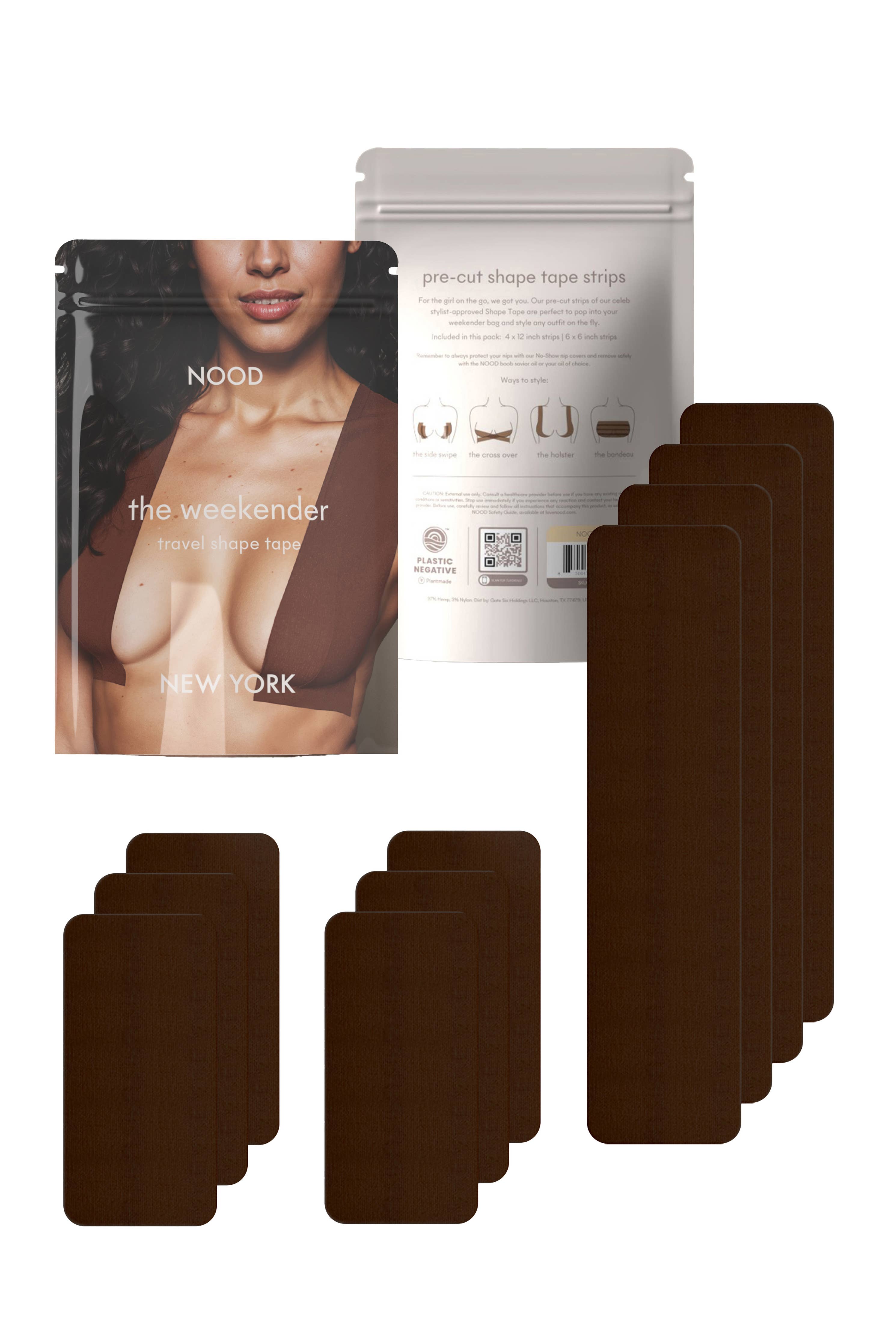 Image of NOOD - The Weekender | Pre-Cut Travel Breast Tape