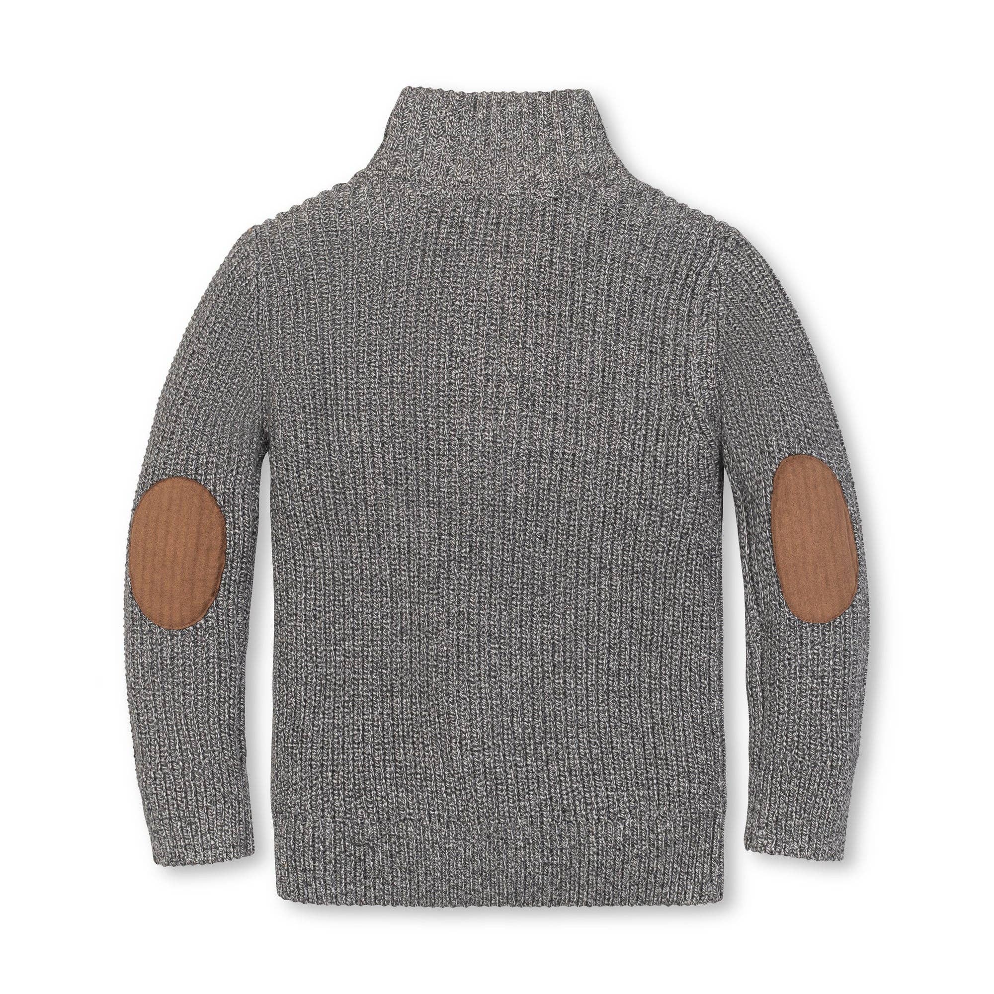 Image of Organic Mock Neck Sweater
