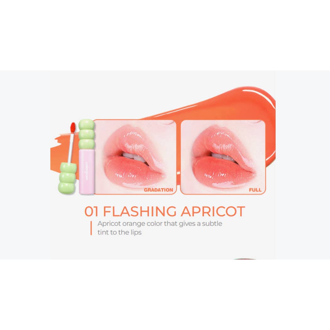 Image of COLORGRAM Fruity Glass Tint Lip Gloss