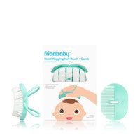Image of Baby Head-Hugging Hairbrush + Styling Comb Set