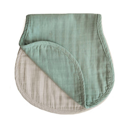 Image of Organic Cotton Muslin Burp Cloth 2-Pack