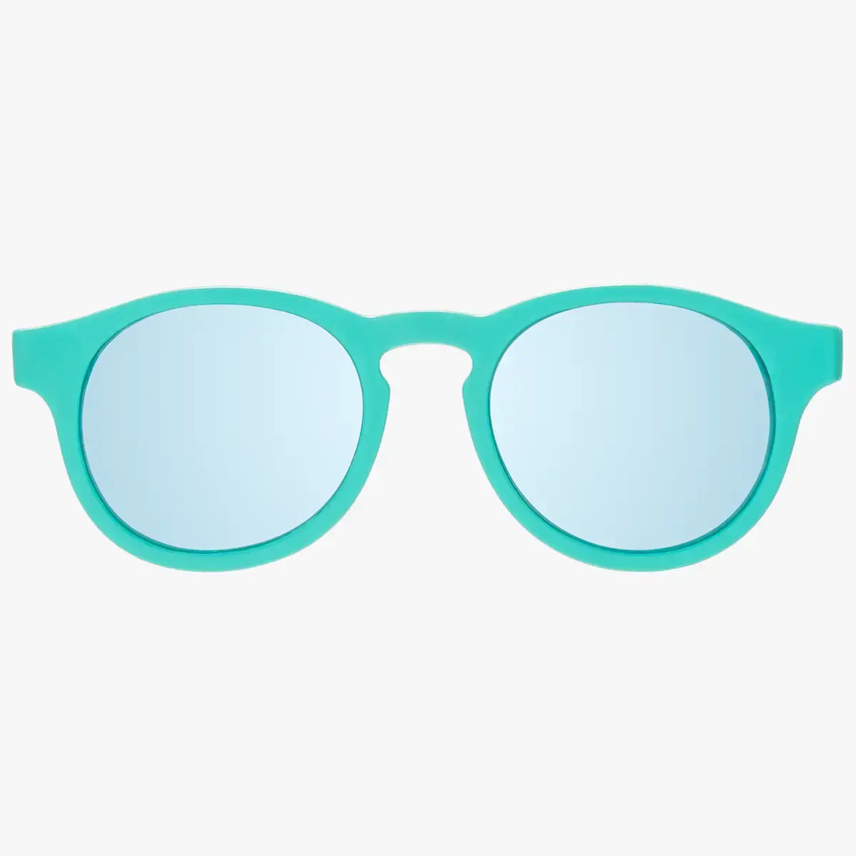 Babiators - Baby and Kids Polarized Keyhole Sunglasses: Seafoam Blue | Seafoam Mirrored Lens