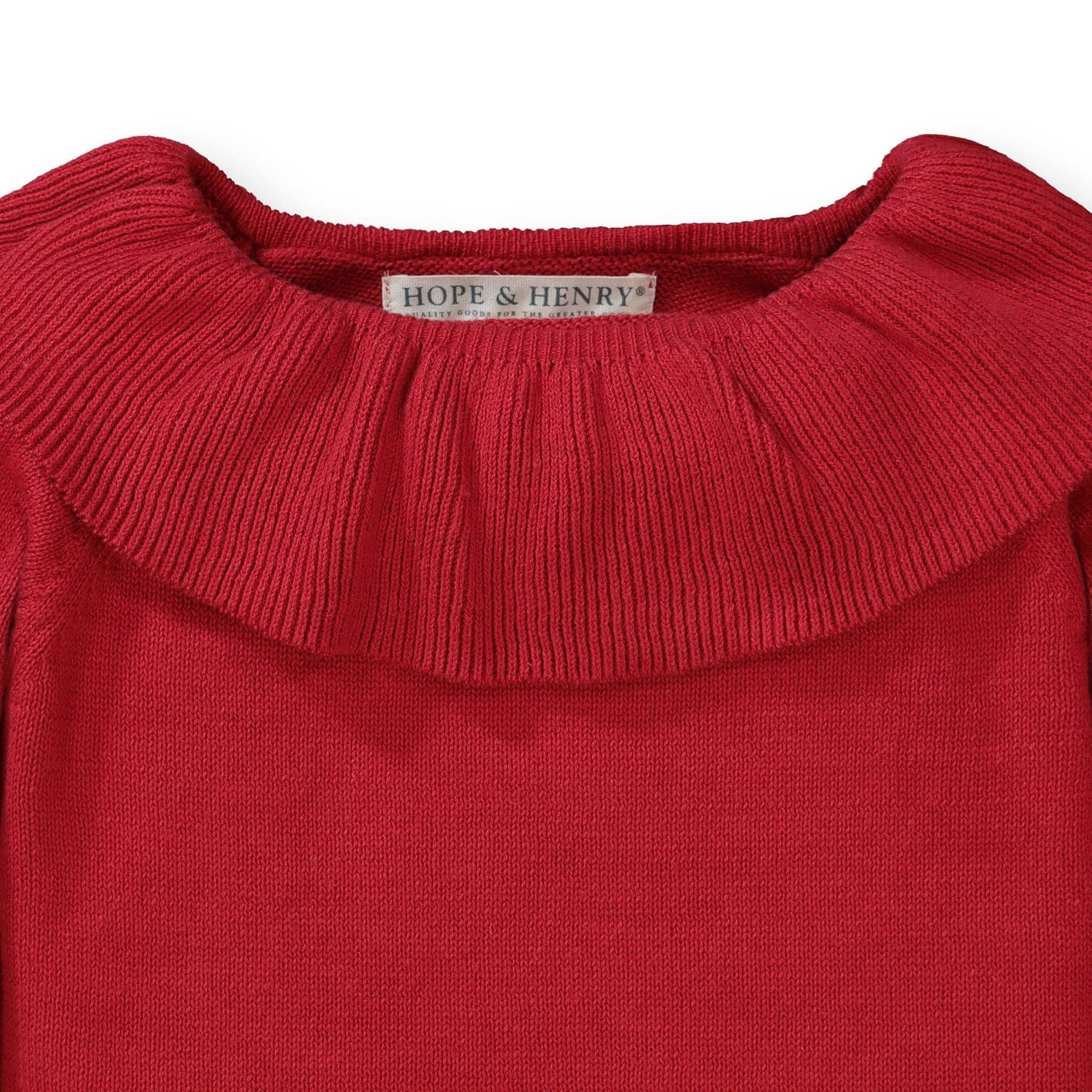 Image of Ruffle Collar Sweater