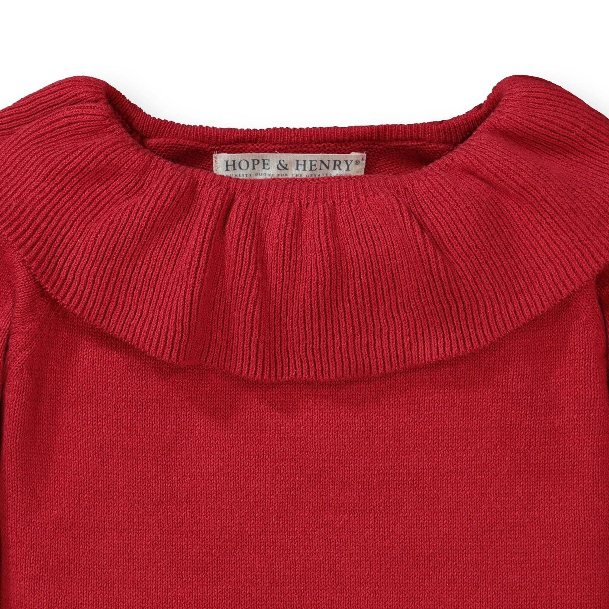 Ruffle Collar Sweater