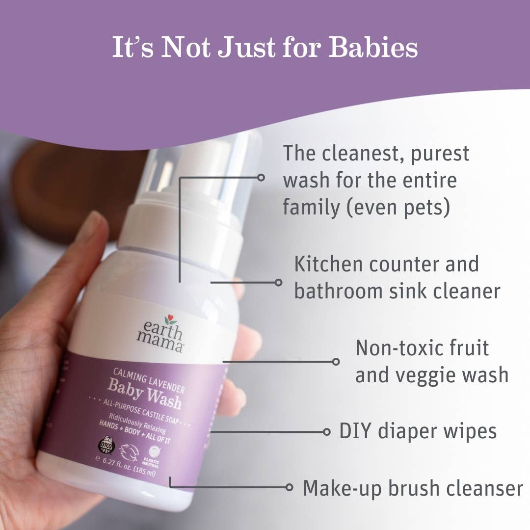 Image of Calming Lavender Castile Baby Wash