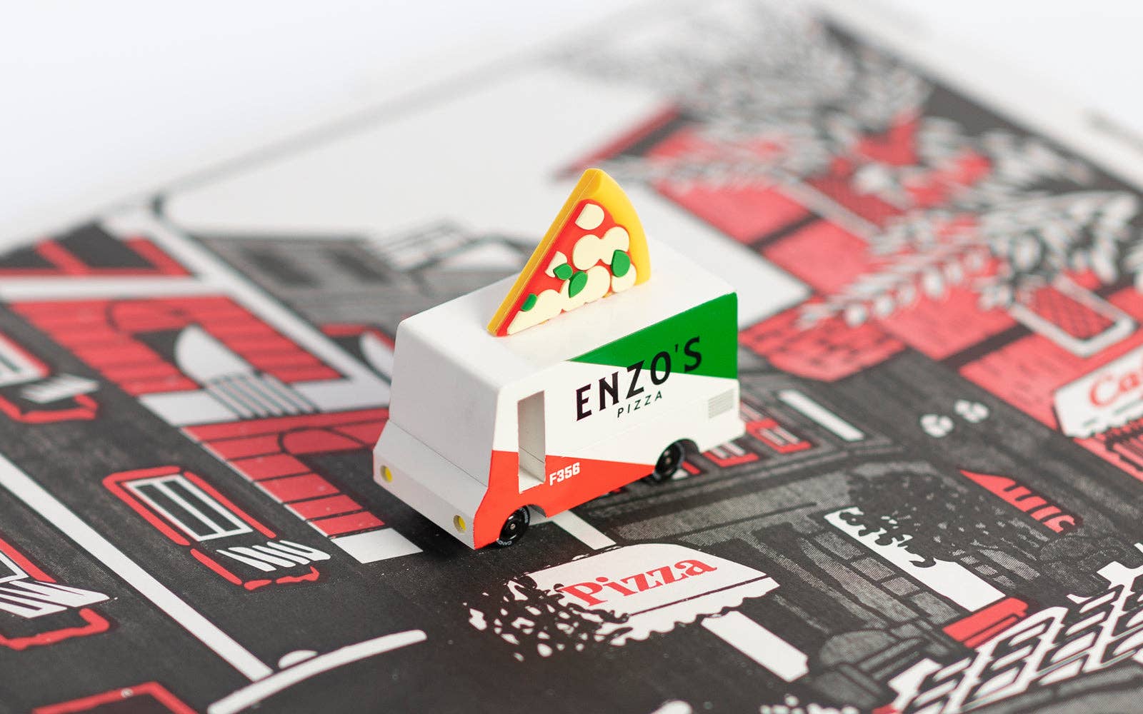 Candylab Toys - Pizza Van