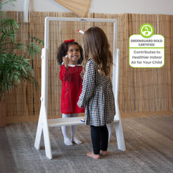 Image of Little Partners - Peek-A-Boo Art Easel - Transparent Art Easel