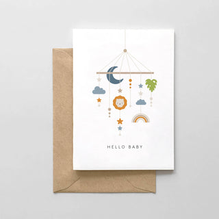 Spaghetti & Meatballs - Hello Baby - Baby Card
