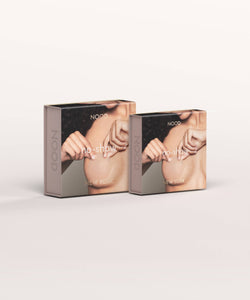 Image of NOOD - No-Show (Round) | Reuasble Adhesive Nipple Covers: 4in. / No 3 Buff