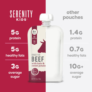 Serenity Kids Grass Fed Beef Pouch