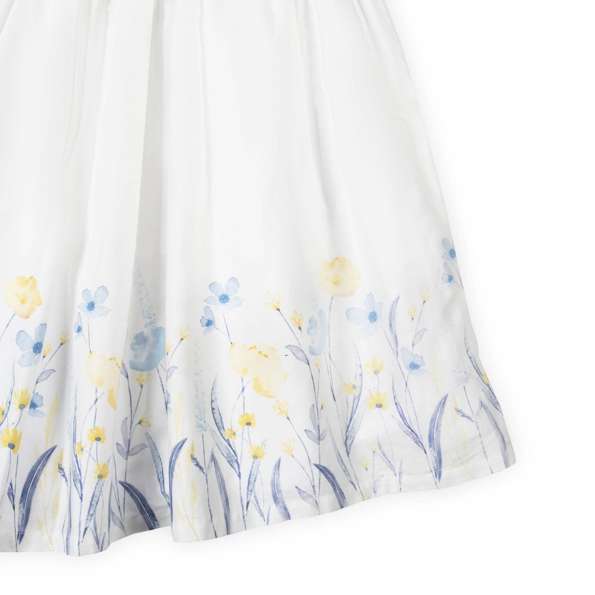 Hope and Henry - Organic Puff Sleeve Sateen Dress