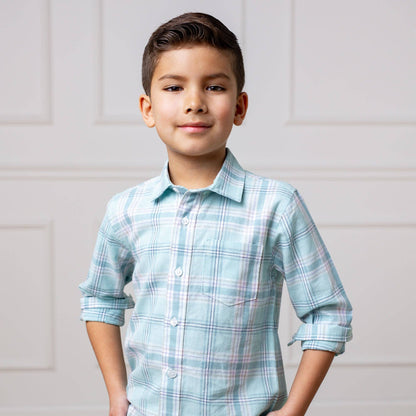 Hope and Henry - Linen Button Down Shirt