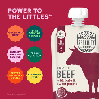 Serenity Kids Grass Fed Beef Pouch