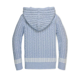 Image of Zip-Up Textured Sweater