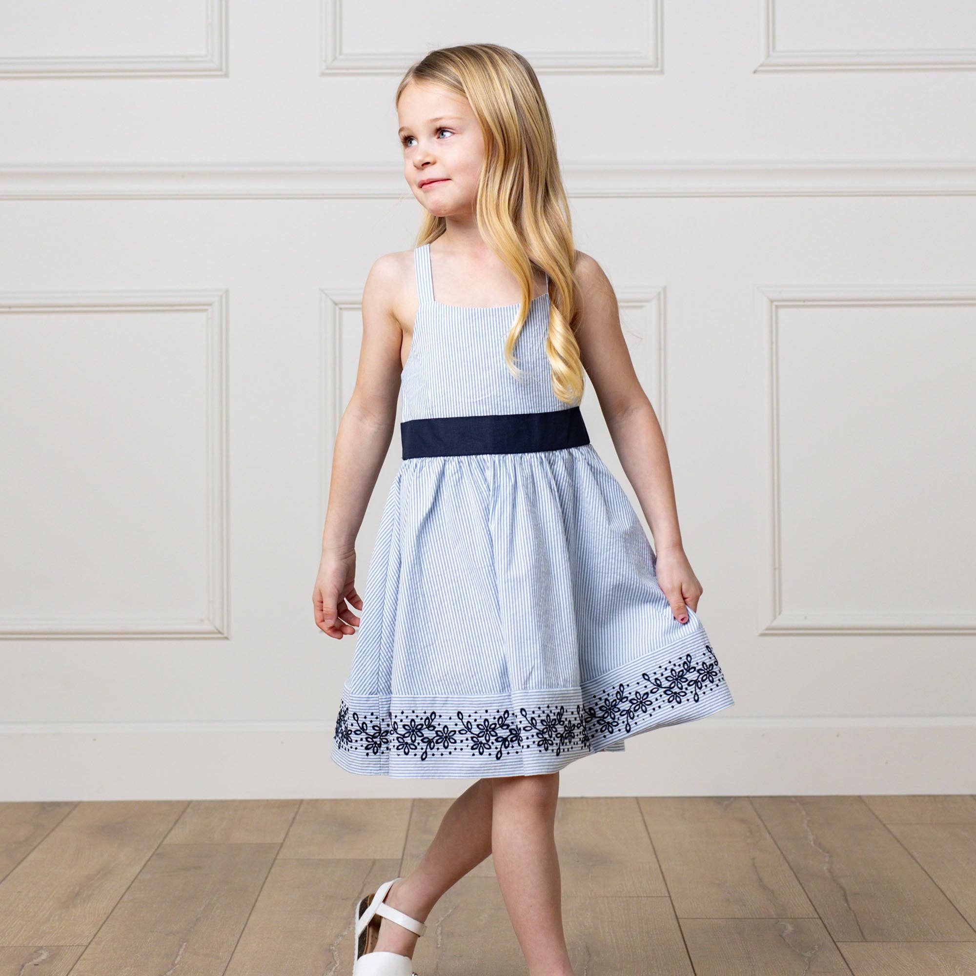 Image of Hope and Henry - Organic Embroidered Special Sundress