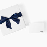 White Gift Box + Crinkle Paper + Ribbon Set: 6x6x3