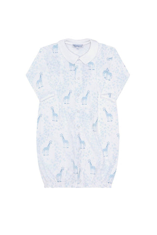 Nellapima - Blue Giraffe Print Converter Gown