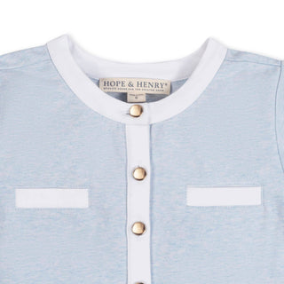 Organic French Terry Contrast Dress