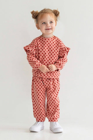 mabel + honey - Red Velvet 2 PC Set