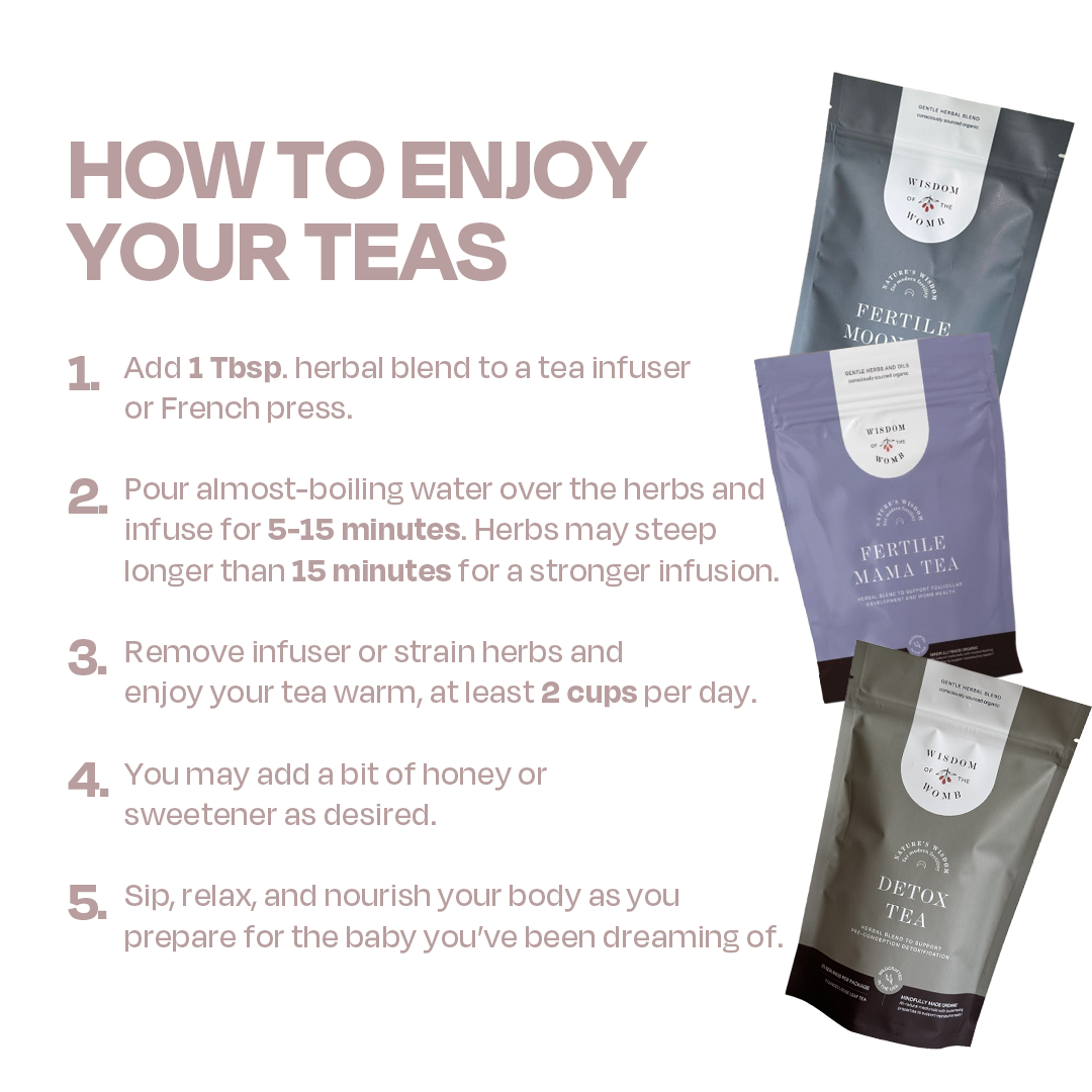 Image of Moon Mama Fertility Tea Bundle - New Bundle