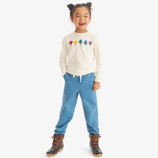 Primary - Kids stretch chino drawstring pant