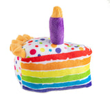 Haute Diggity Dog - Birthday Cake Slice Squeaker Dog Toy