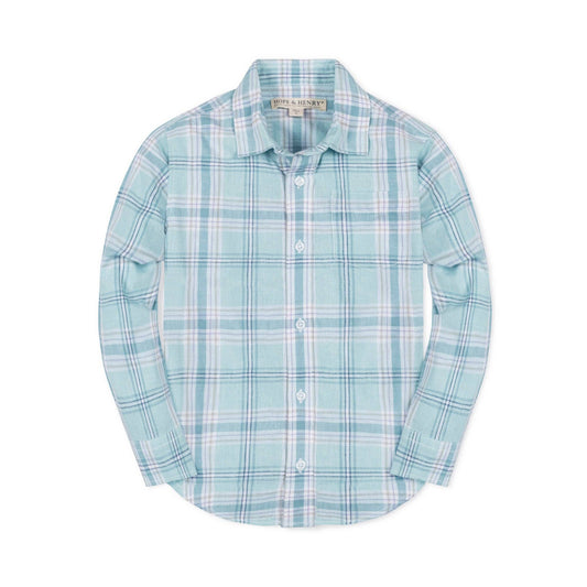 Hope and Henry - Linen Button Down Shirt
