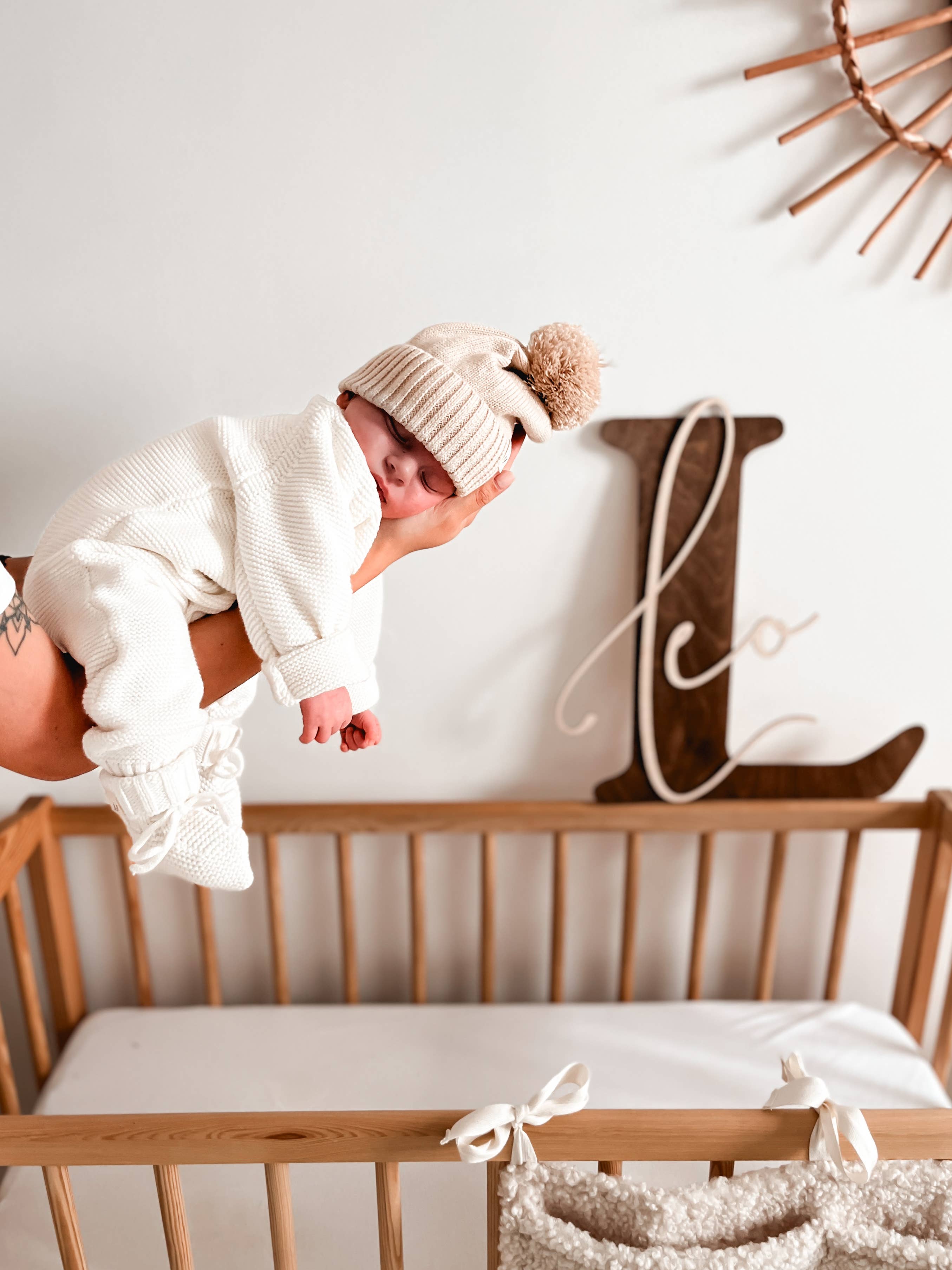 Image of Luna + Luca Classic Purl Knit Jumpsuit