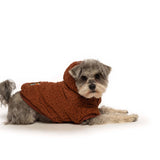 fabdog - Rust Sherpa Dog Hoodie: 20"