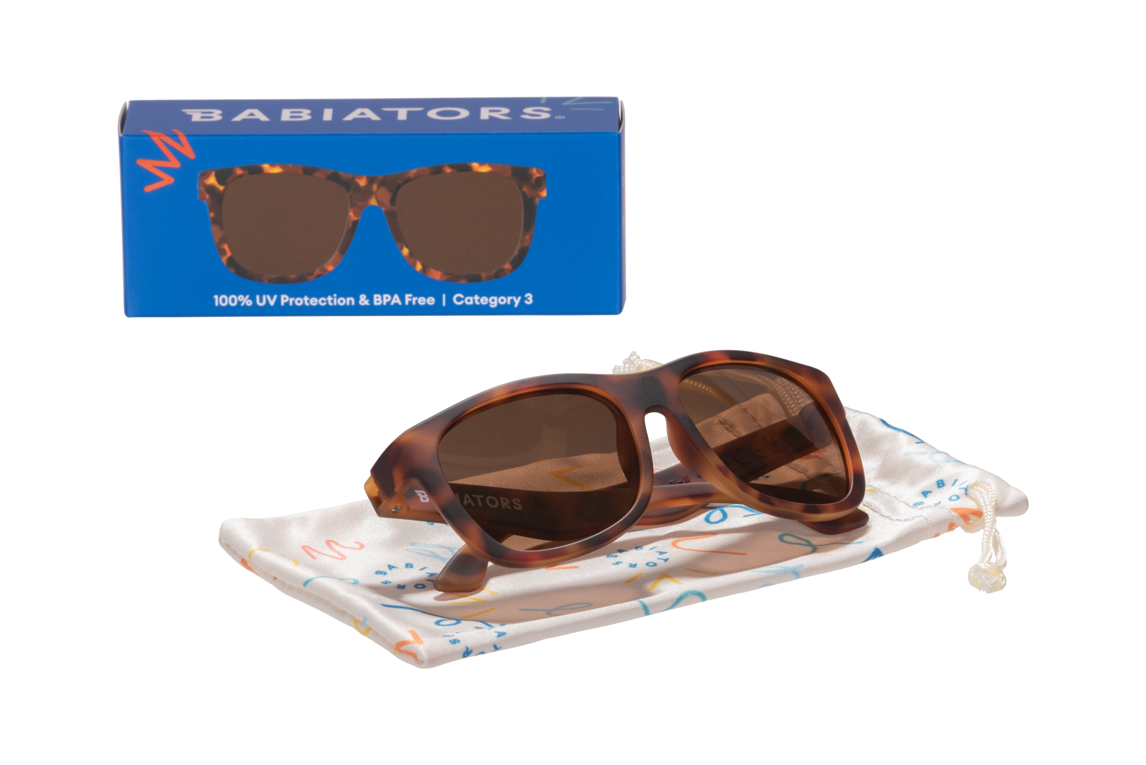 Babiators - Tortoise Shell Kids Gradient Lens Polarized Sunglasses