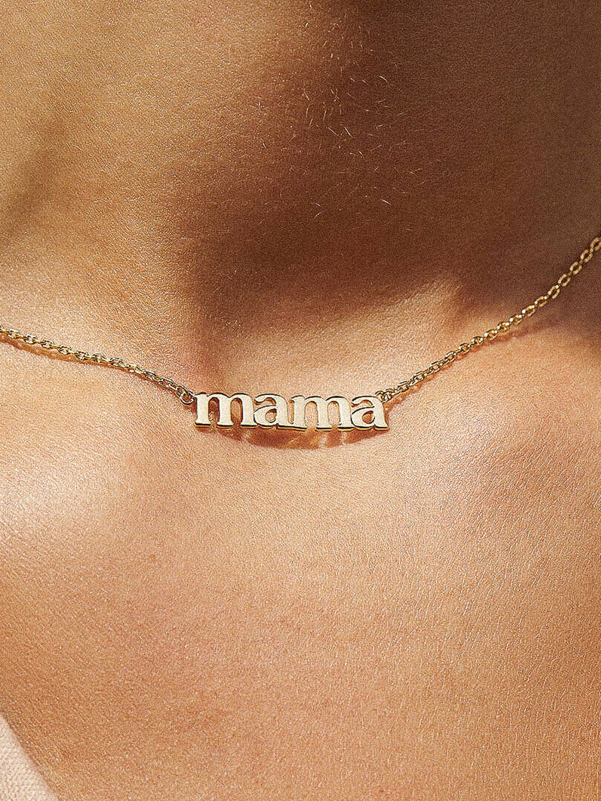 Image of Mother's Day 18K Gold Non-Tarnish Necklace